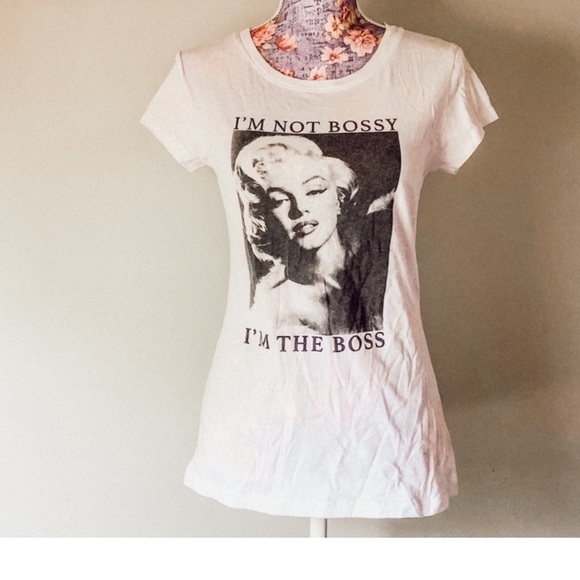 Marilyn Monroe T-shirt I’m not bossy I’m the boss ✨ - Picture 1 of 3